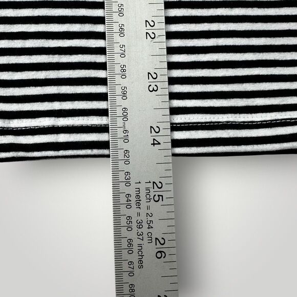 Talbots NWT Two-Way Tank Belleville Stripe Women’s S Reversible Scoop/V-Neck Top - Picture 8 of 10